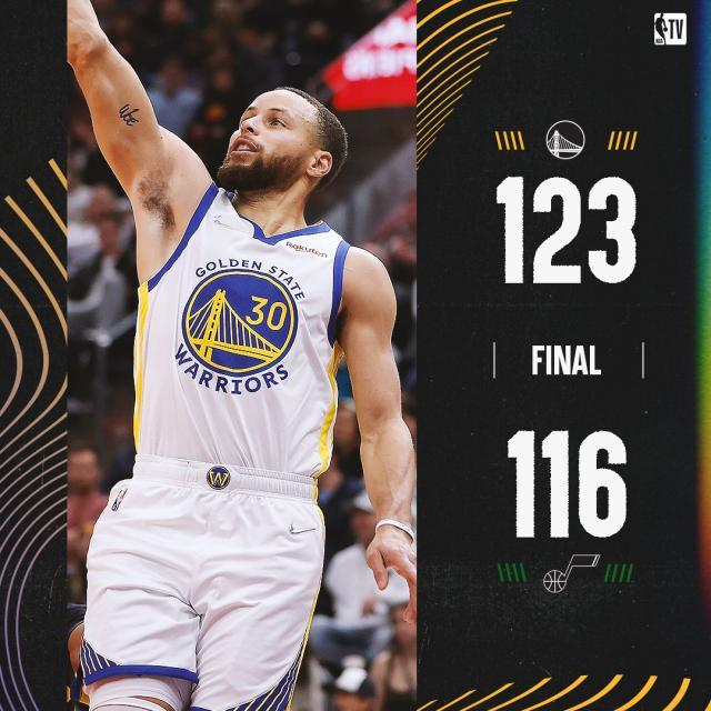 BetVictor伟德官方网站-客胜爵士展现赢球基因 勇士39次助攻全民皆兵！